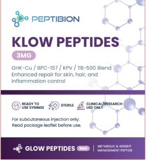 Klow Peptides 3mg Syringe Box