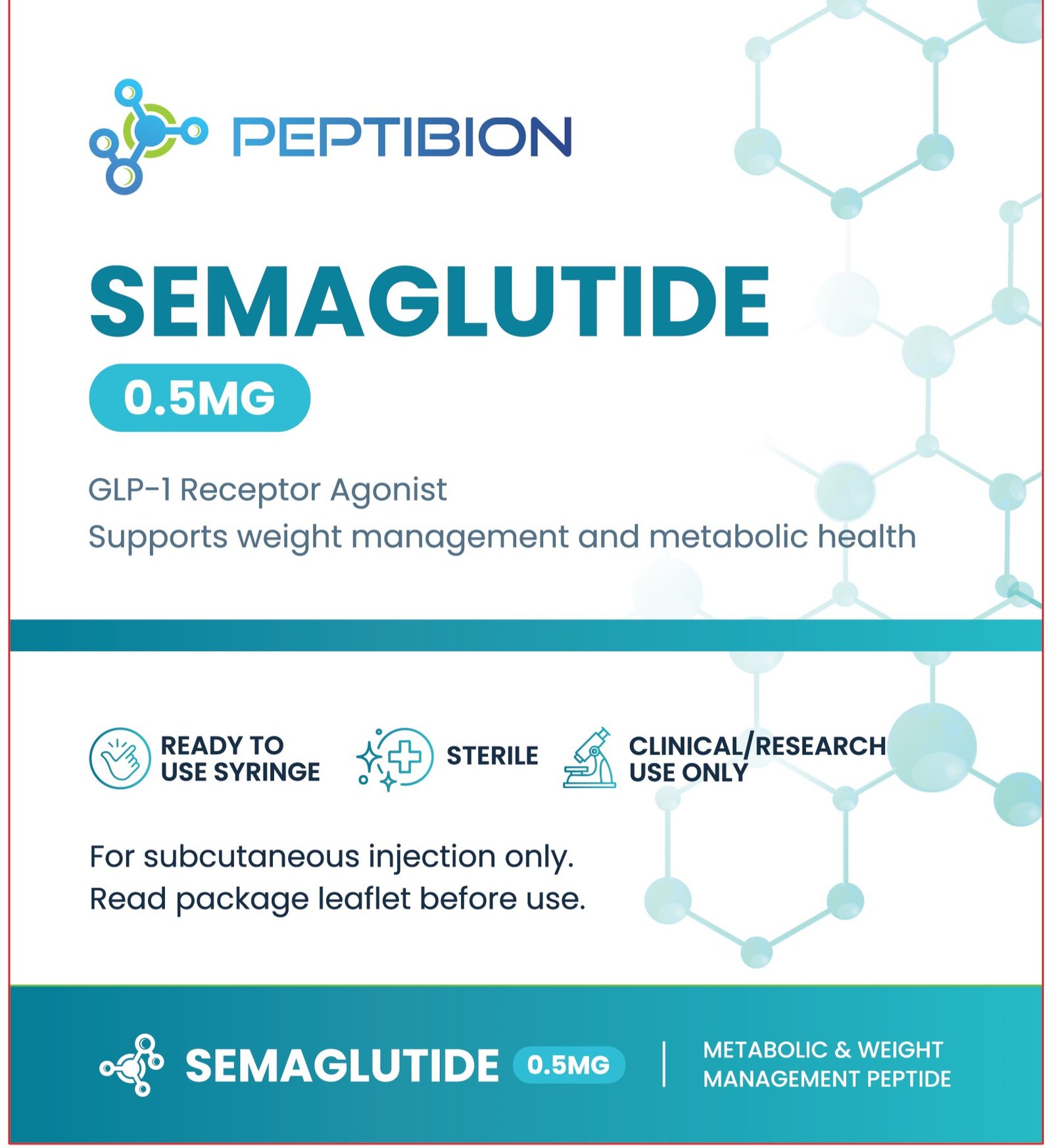 Semaglutide Syringe Box
