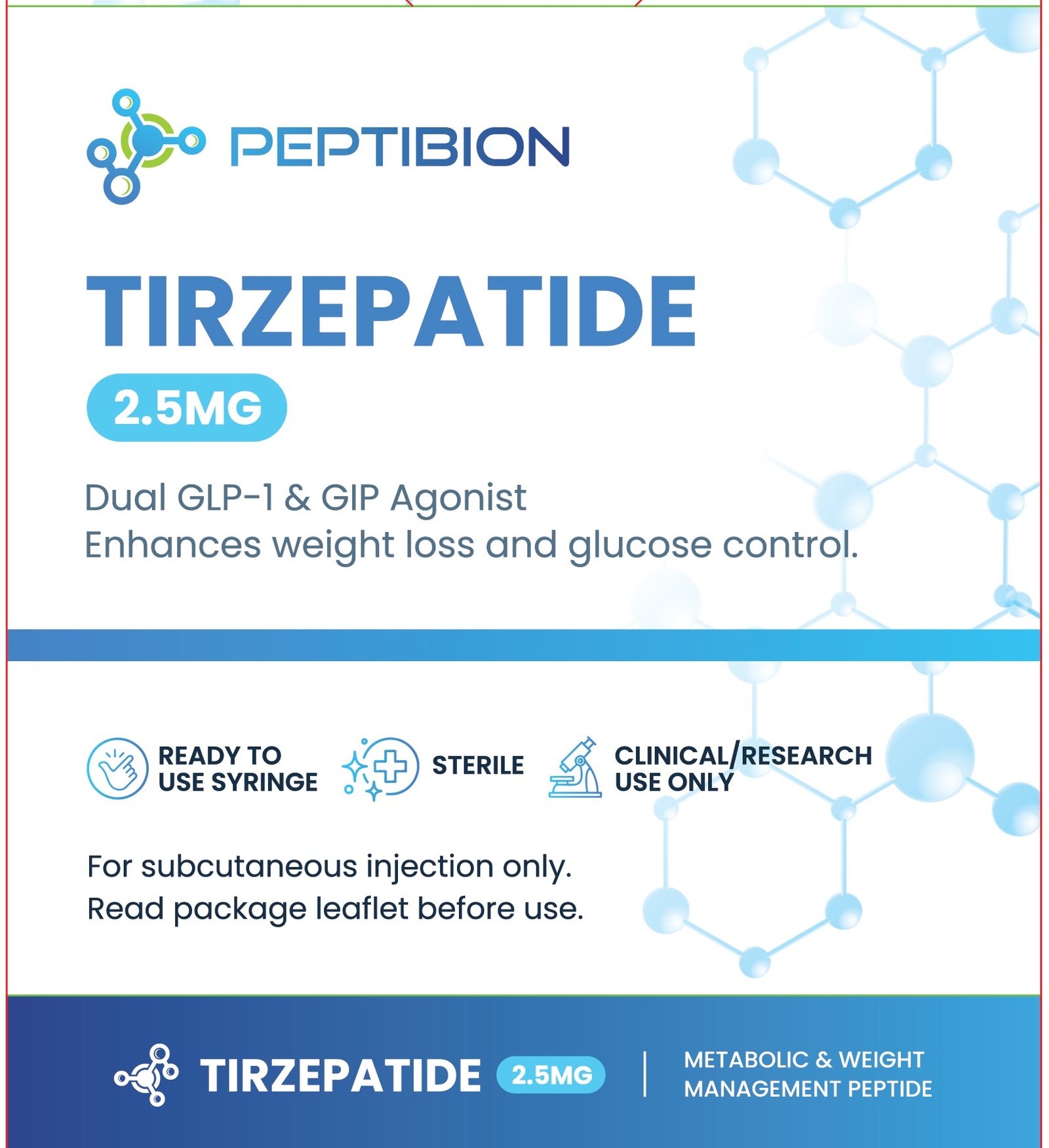 Tirzepatide Syringe Box