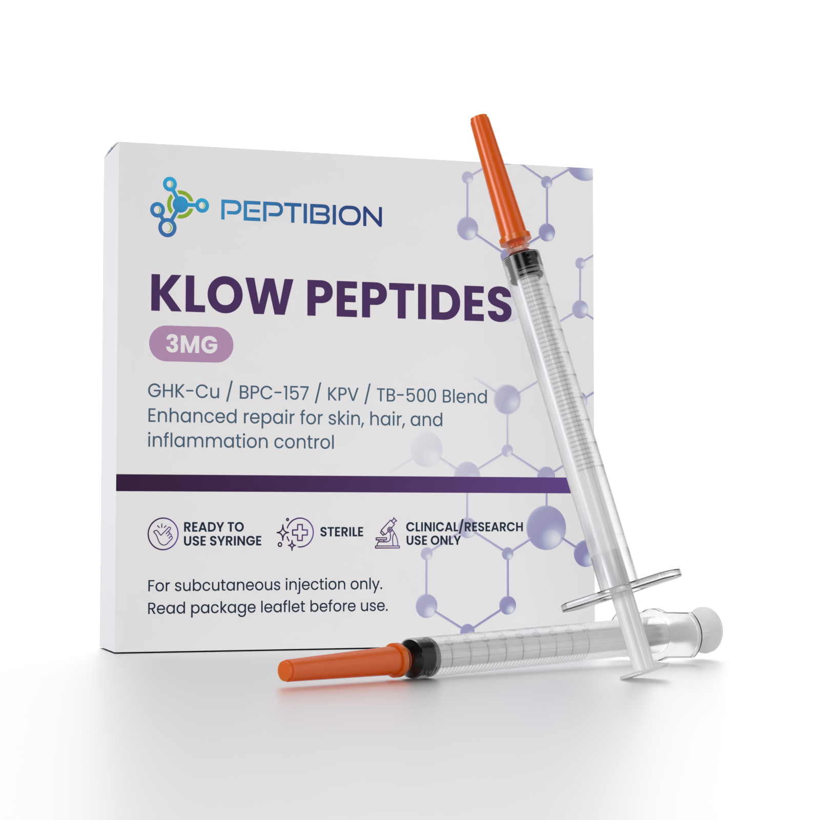 Klow Peptides Syringe